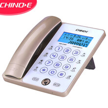 中诺（CHINO-E）G188 触摸屏电话机家用办公有线电话机固话座机 爵士金