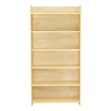 心理咨询室沙具架实木陈列柜沙盘游戏套装展示架松木五层九阶 六层沙具陈列柜-松木