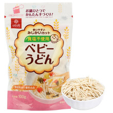 黄金大地（hakubaku） 日本进口 儿童无盐面条 宝宝营养碎面 儿童细面 乌冬面100g 乌冬面100g
