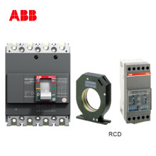 ABB Formula＋RCD系列塑壳漏电断路器；A1C125 TMF20/400 FF 4P+RCD