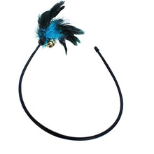 憨憨宠 猫玩具逗猫棒猫咪宠物互动逗猫玩具幼猫成猫玩具 羽毛铃铛逗猫棒