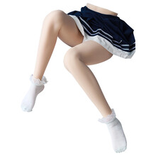 HANIDOLL 腿模 下半身实体 腿模男用 倒模飞机杯 成人自慰器 名器真人比例双通道 90cm高档腿模13kg