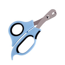 憨憨宠 猫指甲剪宠物指甲钳猫咪狗狗指甲刀宠物修甲剪刀宠物美容用品 宠物指甲钳 蓝色