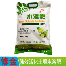 硝酸钾稀土水溶肥 果树蔬菜大田作物大量元素水溶肥料钾肥高钾高磷肥叶面肥冲施肥氮磷钾通用肥 2袋 5000克/袋