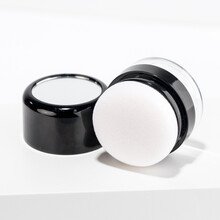 ilbu 散粉蜜粉盒定妆粉盒腮红带网格旅行便携分装盒子高贵奢华款 带镜子5g