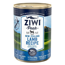 ZiwiPeak巅峰狗罐头新西兰进口幼犬成犬主食罐头 羊肉390g
