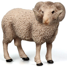 仿真动物玩具模型牧场农场套装家禽马牛羊狗猫鸡鹅家禽认知 绵羊