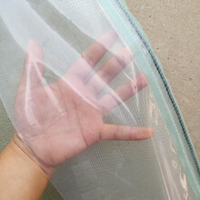 谷朵儿 专业定做小龙虾螃蟹甲鱼牛蛙养殖防逃网防逃膜防逃围板围网渔网片龙虾青蛙养殖防逃 50cm网布20cm白膜螃蟹龙虾专用 100米