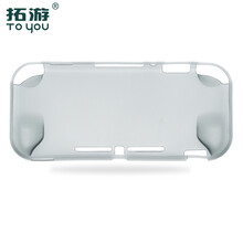 拓游 任天堂switch lite保护软壳 收纳保护套 防震防摔ns配件壳 switch lite适用（透黑色）