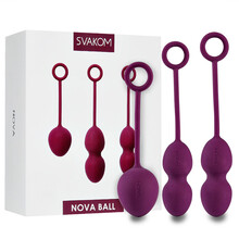 SVAKOM 司沃康 女用私处运动球 盆底肌肉器 成人情趣性用品 球道缩哑铃球缩球凯格尔球 三球版罗兰