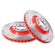 天合(TRW)SPS高碳打孔划线前盘DF4995SL/DF4995SR 单只装 别克新君越/雪佛兰迈锐宝(厂家直发)