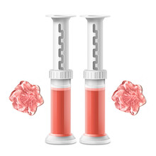 洁厕灵马桶凝胶清香型8朵小花厕所清洁剂蓝泡泡洁厕宝除臭去异味 玫瑰味组合装     加发马桶提