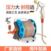 鹰牌 家用高压洗车金属水枪 水管车洗车神器 园艺浇花刷车收纳架套装 摩托车汽车用品 25米免安装套装