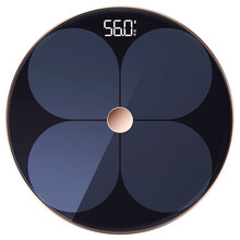 电子秤体脂称体重秤家用精准智能小型人体秤测脂肪男女体脂秤 黑色