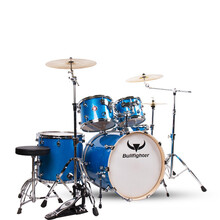 架子鼓演奏家列爵士鼓儿童成人演出考级五鼓三镲四镲架子鼓 附赠MCS 知音套镲片 DW3海洋蓝(不带镲片)