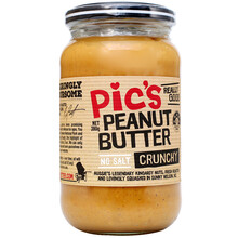皮卡思pics花生酱 无添加盐颗粒380g  新西兰原装进口 无添加糖健身火锅蘸料抹面包酱宝宝面条意面拌面酱