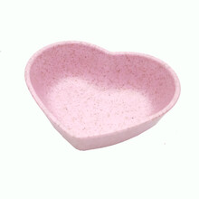 仓鼠食物碗陶瓷粮食食盆 饭碗防翻碗 长毛熊仔食盆赛哲宠物 麦秸秆制仓鼠食盆