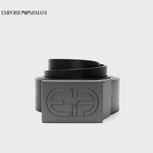 阿玛尼EMPORIO ARMANI奢侈品21秋冬EA男士腰带 Y4S480-Y084J BLACK-85729黑色 U