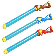儿童玩具水枪 戏水玩具 抽拉式高压吸水枪玩具成人漂流水枪呲水枪沙滩玩具户外玩具 加粗5孔65cm 随机一个 标准配置