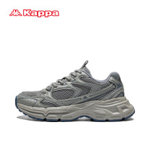 卡帕（Kappa）官方老爹鞋子男鞋厚底增高情侣运动鞋 香根草绿 42