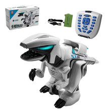 乐亲（LECHIN）电动遥控恐龙儿童玩具仿真霸王龙跳舞智能机器人男孩礼物遥控恐龙 71CM