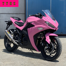 定制川崎款式r3摩托车跑车机车全新地平线小忍者款式街跑国四电喷v6