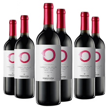 超市	【限时抢购\/全年保价\/干露姐妹庄生物动力】智利原瓶原装进口红酒佳沃醇美汇酒庄直供干红葡萄酒 圆满赤霞珠干红整箱750ml*6支+醒酒器套装