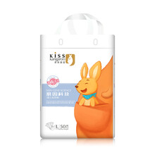 亲亲袋鼠（Kiss Kangaroo）婴儿纸尿裤轻薄透气尿不湿男女 S码/68片(适用于4-8kg)