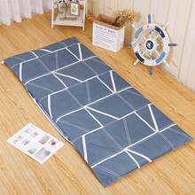 柳伊 学生宿舍床垫保护套罩单人0.9m1米床垫套全包褥单床罩可拆卸褥子套褥罩床笠拉链式床单防尘垫子套 蓝韵阁 90x200cm 床垫套