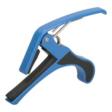 尤克里里夹子 民谣古典木吉他尤克里里变调夹子变音电古典吉它两用电金属大手抓MSY 01式-蓝色