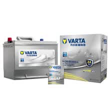 瓦尔塔(VARTA)汽车电瓶蓄电池银标95D26 适用索兰托/比亚迪S7/中东陆巡/全球鹰GX7 以旧换新 上门安装