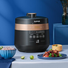 苏泊尔(SUPOR)电压力锅家用5升双胆电饭锅深锅煲汤浸煮大容量高压锅智能预约一锅双蒸 5L高压锅SY-50YC9082