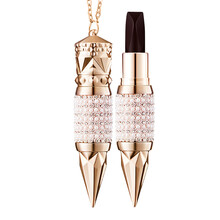 女王权杖三色口唇红一支不掉色脱色唇彩防水不沾杯自然水光恋金 权杖三色口唇红