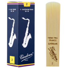 弯德林（Vandoren） 蓝盒 次中音 萨克斯哨片 Vandoren 弯得林 降B   推荐 2.0号一盒（5片）