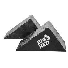 BIG RED 汽车止退器 三角轮胎支垫 斜坡防滑防溜汽车车轮止退器挡车器