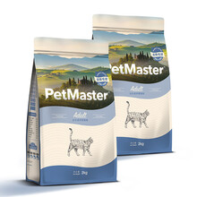 佩玛思特PetMaster 宠物猫粮 成猫及去毛球 2kg*2