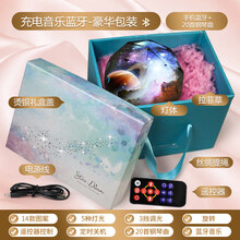 灯光炫目星空投影仪玩具爱不释手儿童生日礼物女孩浪漫旋转梦幻满天星星卧室小夜灯情人节送女友 豪华【蓝牙音乐】星球：蓝牙+20首音乐+遥控器+定