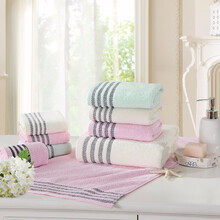 LOVO 爱家纯棉毛巾系列 套装一：毛巾×2