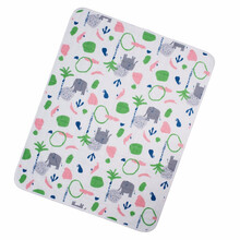 抱抱熊婴儿隔尿垫 可洗式宝宝纸尿垫护理垫 防水透气隔尿垫 伊戈星空（50*70cm）