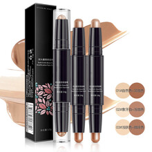 双头两用高光阴影鼻影修容棒笔卧 修颜温和亲肤隔离阴影立体高光笔初学者 2支装：修容棒2号+修容棒1号