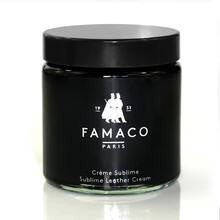 FAMACO 皮鞋油套装 进口补色上光膏划痕修复彩皮护理霜黑真皮沙发护理膏皮具滋润护理保养油 300黑色