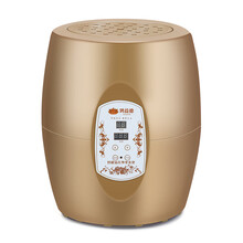 鸿益德坐灸仪艾灸凳坐熏家用养生仪器艾熏桶宫寒熏蒸艾绒仪 金色坐高