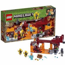 LEGO乐高  我的世界系列儿童拼装积木玩具 21154大战烈焰人8+岁372粒（7月新品）