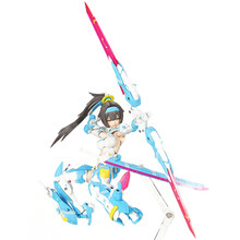 寿屋 女神裝置机娘手办 拼装模型 15cm 朱罗弓兵苍衣
