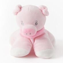 船之宝 手偶玩具手指偶婴儿安抚玩偶可入口可啃咬不掉毛 小孩婴幼儿童布艺娃娃毛绒公仔六一儿童节礼物 手指偶 小猪Doudou嘟嘟