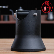 立式粉渣桶2F大容量粉渣桶2F咖啡粉渣盒塑料敲渣盒2F敲渣槽2F废渣桶 175mm大号黑色