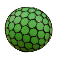 手捏球 压力减压球学生恶心玩具儿童捏捏球神器葡萄发泄球解压捏捏乐 绿色 6cm直径