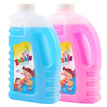 乐哲 泡泡机泡泡枪电池款儿童玩具器吹泡泡带2瓶泡泡水补充液抖音同款网红玩具六一儿童节礼物 850ML泡泡水补充液1瓶（颜色随机）