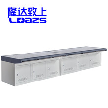 隆达致上 LDAZS 监控操作台机柜六联监控室中心机房操作台控制台安防监控台电脑调度台监控设备柜定制做