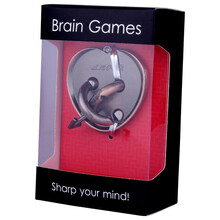 9九连环智力扣解环解扣套装早教启智益智解锁玩具6岁以上成人儿童智力开发玩具 爱心